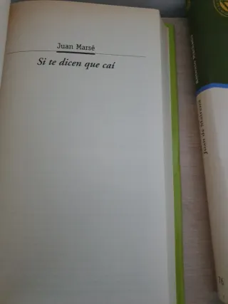 Si te dicen que caí. Juan Marsé