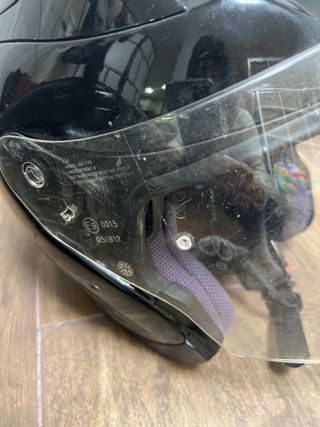 2 Cascos Moto HJC Negros