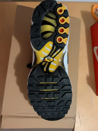 Zapatillas Nike Air Max Plus TN Blancas Naranja