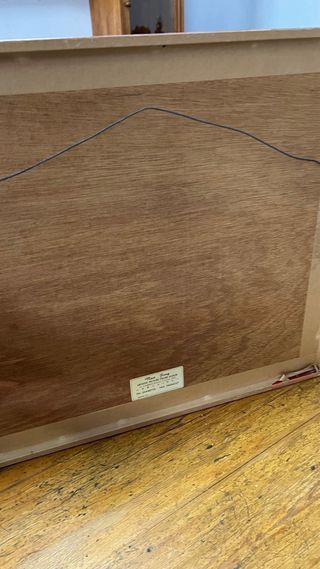 2 Cuadros Vintage Caballo Dibujo Oriental