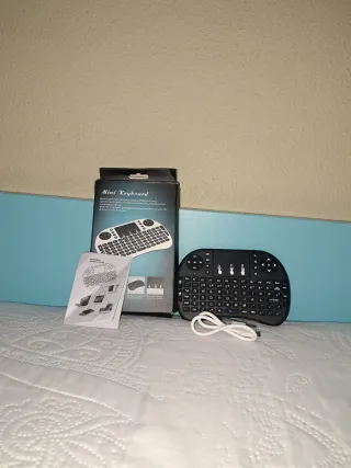 Teclado Mini Inalámbrico Negro