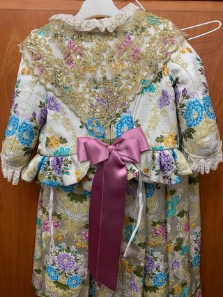 Traje de Fallera Infantil Amparo Fabra