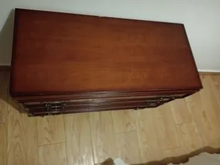 Cómoda o peinadora de madera,  medidas 40/90/70 de