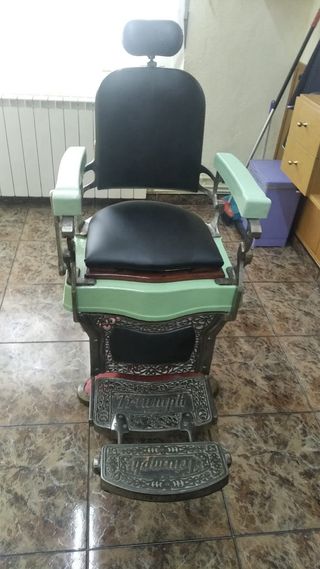 Sillón de peluquería vintage