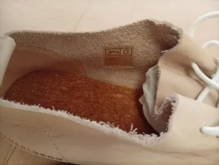 Zapatillas Swaanarlberg Piel Beige Talla 35