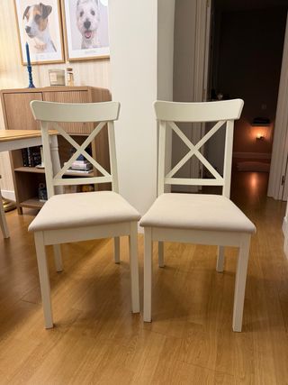2 Sillas Rosentorp Ikea Tapizadas