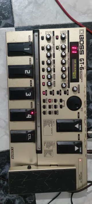 Pedalera chitarra Boss GT-6 Processore