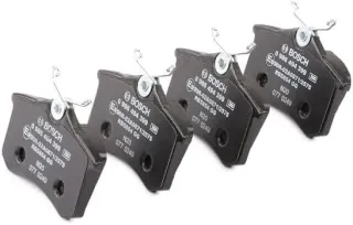 Bosch BP1322 - Pastillas de frenos Auto, Trasero - Calidad Bosch