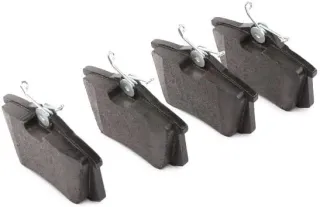 Bosch BP1322 - Pastillas de frenos Auto, Trasero - Calidad Bosch