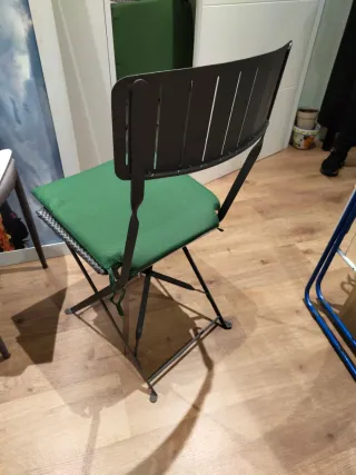 Sillas plegables exterior nailon y metal