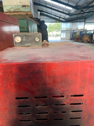 Caldera mixta leña y diesel