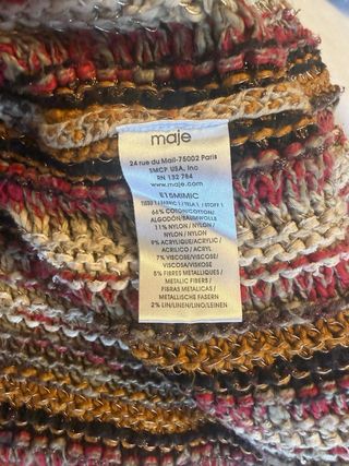 Capa Maje Talla Única Multicolor