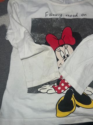Conjunto Zara niña Minnie Mouse