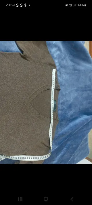 Maglioncino cropped marrone