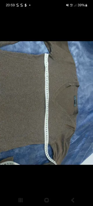 Maglioncino cropped marrone