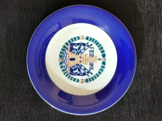 Plato Sargadelos Escudo Ferrol Cerámica