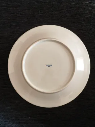 Plato Sargadelos Escudo Ferrol Cerámica