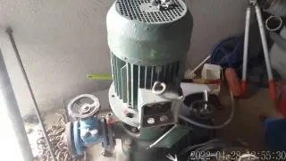2 motores con turbina para agua 20 CV