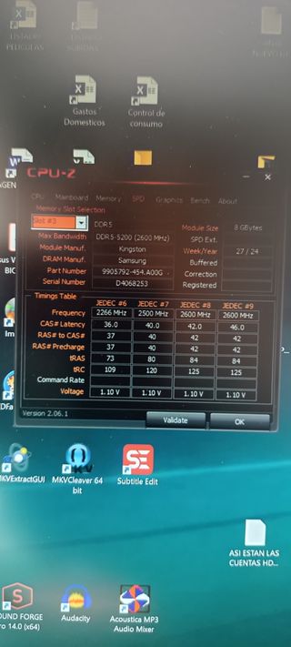2x Kingston DDR5 DIM 16GB 5200MT/s Non-ECC PC