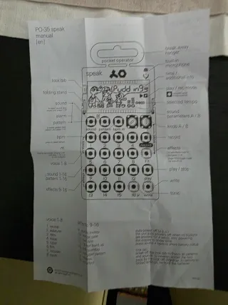 Pocket Operator Teenage Engineering Amarillo