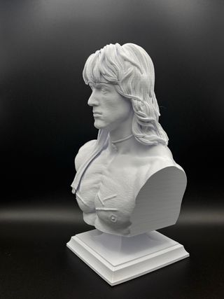 Stampa 3D Busto Rambo Altezza 25cm