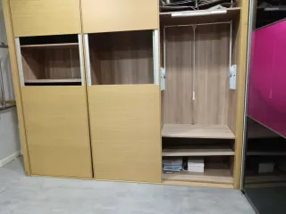 Armario empotrado de exposición