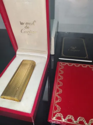 Accendino Cartier Placcato Oro