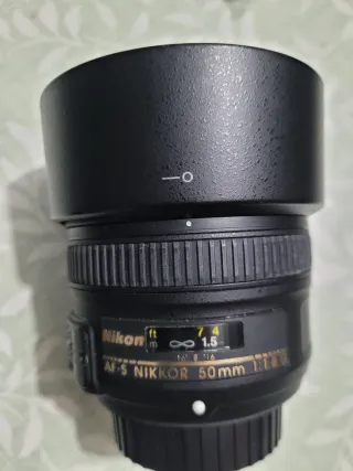 Objetivo Nikon AF-S 50mm 1:1.8 G