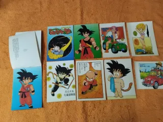 Colección Postales Dragon Ball