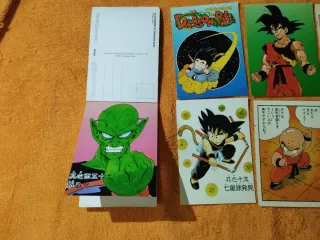 Colección Postales Dragon Ball