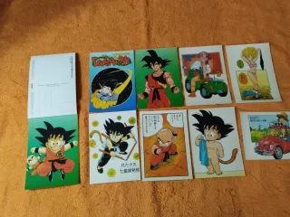 Colección Postales Dragon Ball