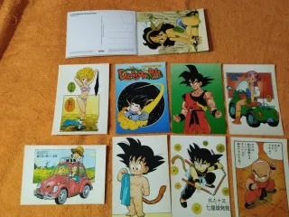 Colección Postales Dragon Ball