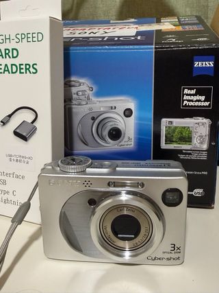 Cámara Digital Sony Cyber-shot DSC-W1 y2k