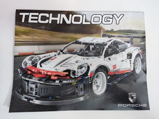 Coche bloques construcción Porsche 911 RSR