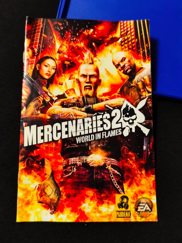 Mercenaries 2 World in Flames. PlayStation 2.
