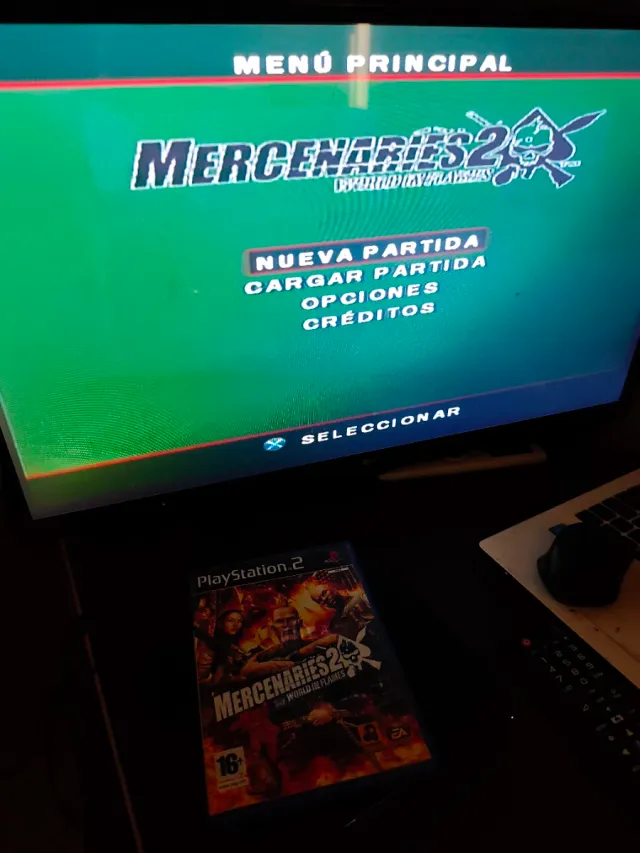 Mercenaries 2 World in Flames. PlayStation 2.