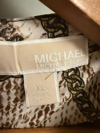 Vestido Michael Kors Cadena Talla XL