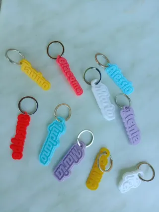 Portachiavi personalizzati con nomi