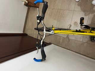 Bicicleta Urbana/Carretera Clásica Amarilla