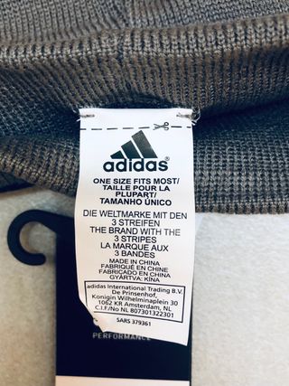 Berretto Adidas Daily Light Unisex Grigio Nero