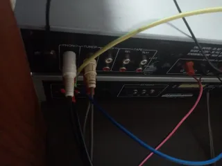 Set audio Akai vintage 1980 con giradischi