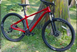 Bicicleta Mérida Roja