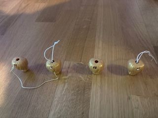 Piccoli pupazzi dorati di Harry Potter