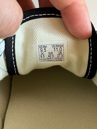 Scarpe Vans Authentic Checkerboard Tg 42.5