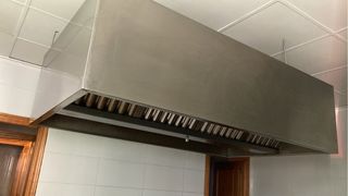 Campana extractora de acero inoxidable