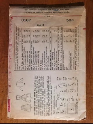 Cartamodelli anni '50/'60 - McCalls & Simplicity