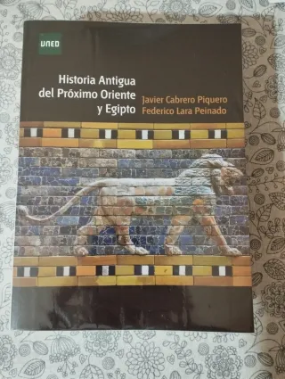 Libro Historia Antigua de Próximo Oriente y Egipto