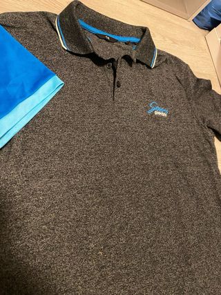 Lote 3 Polos Adidas y Superdry