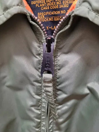 Bomber Alpha Industries CWU Verde Oliva