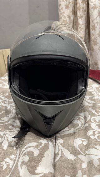 Casco Moto Integral Gris